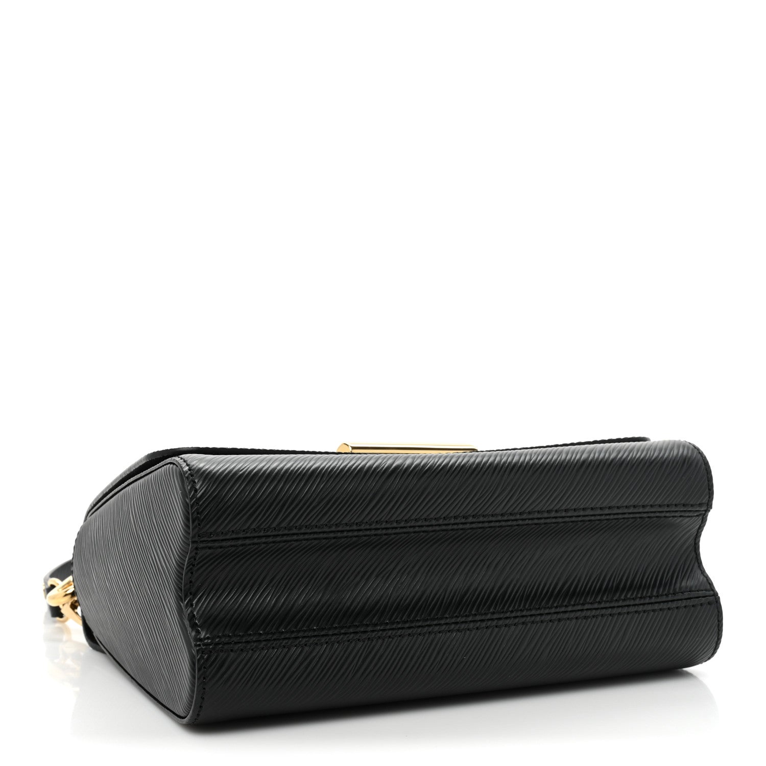 Louis Vuitton Epi Twist Braided Strap Shoulder Bag MM Black 5 of 9