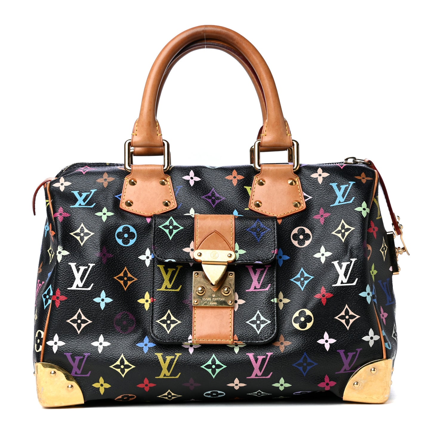 Monogram Multicolor Speedy 30 Black