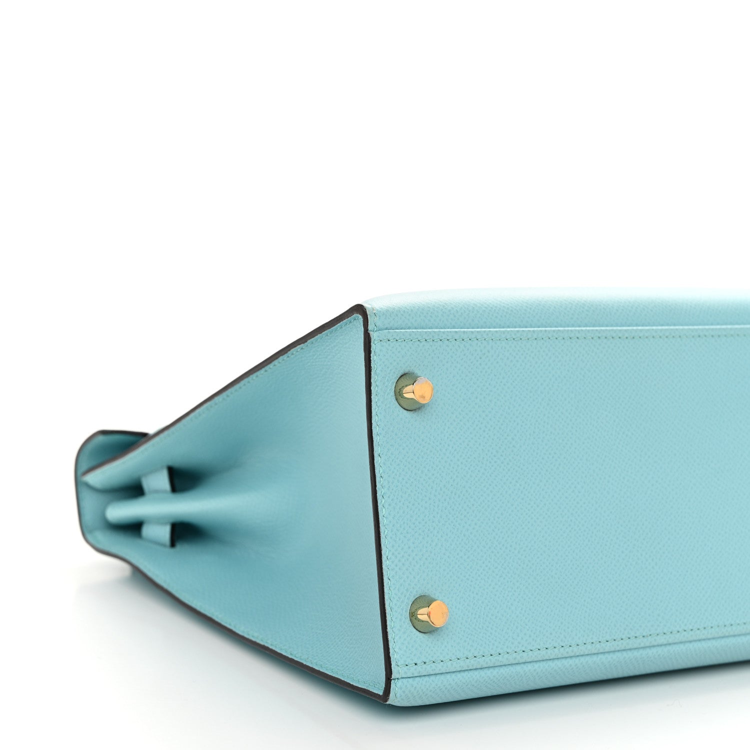 Hermes Epsom Kelly Sellier 28 Bleu Atoll 9 of 12