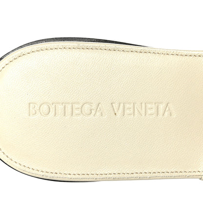 Bottega Veneta Nappa Quilted Rubber Lido Flat Sandals 37 Sea Salt 6 of 7