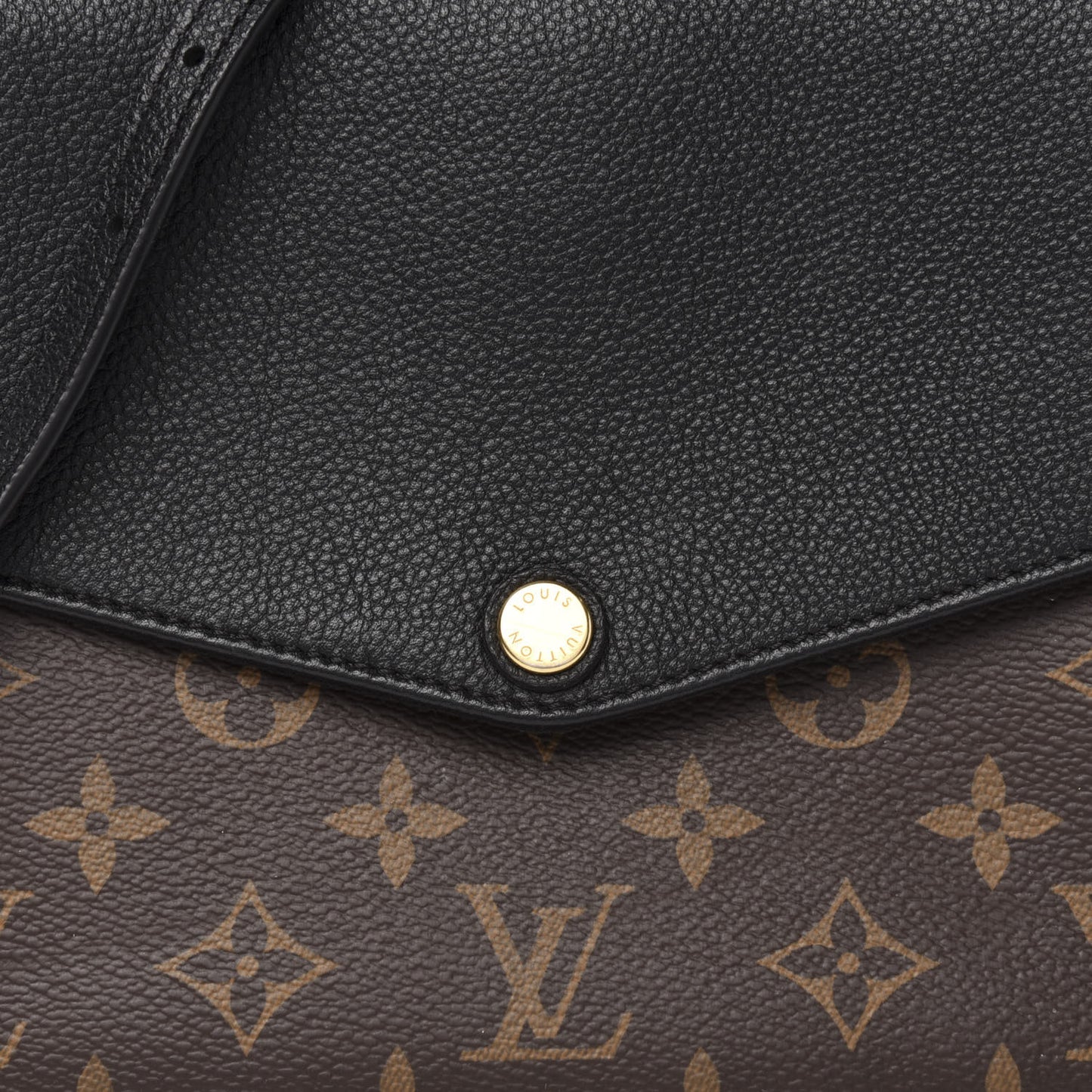 Monogram Twice Pochette Black