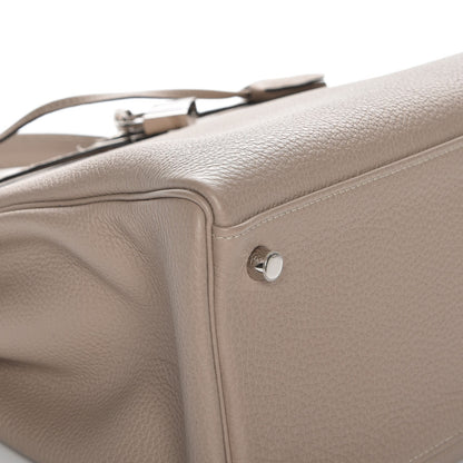 Hermes Togo Kelly Retourne 35 Gris Tourterelle 30 of 32