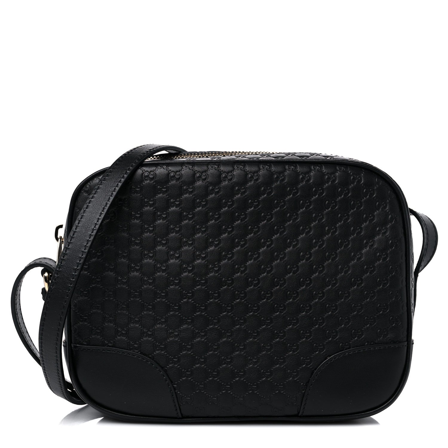 Gucci Microguccissima Mini Bree Messenger Bag Black 1 of 10