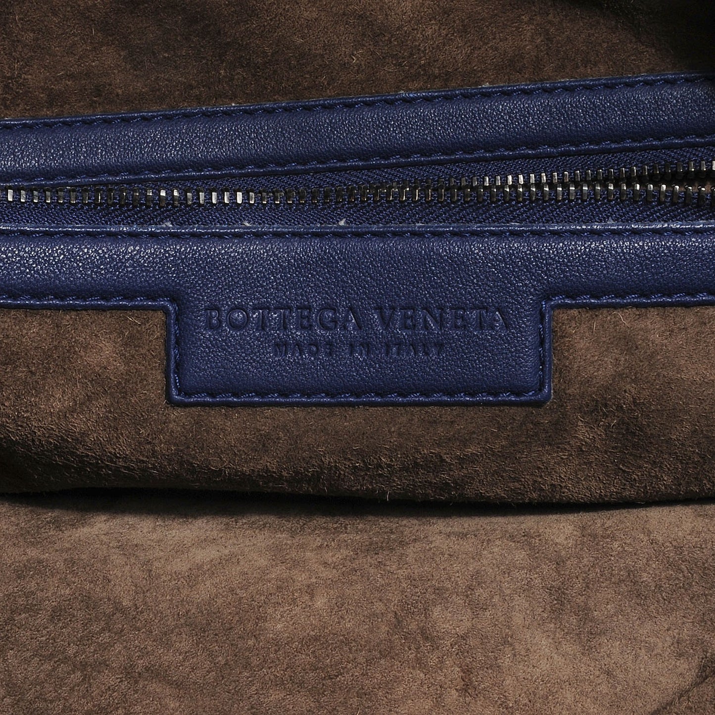 Nappa Silk Mini Ponza Devore Fuzzy Maxi Hobo Indigo
