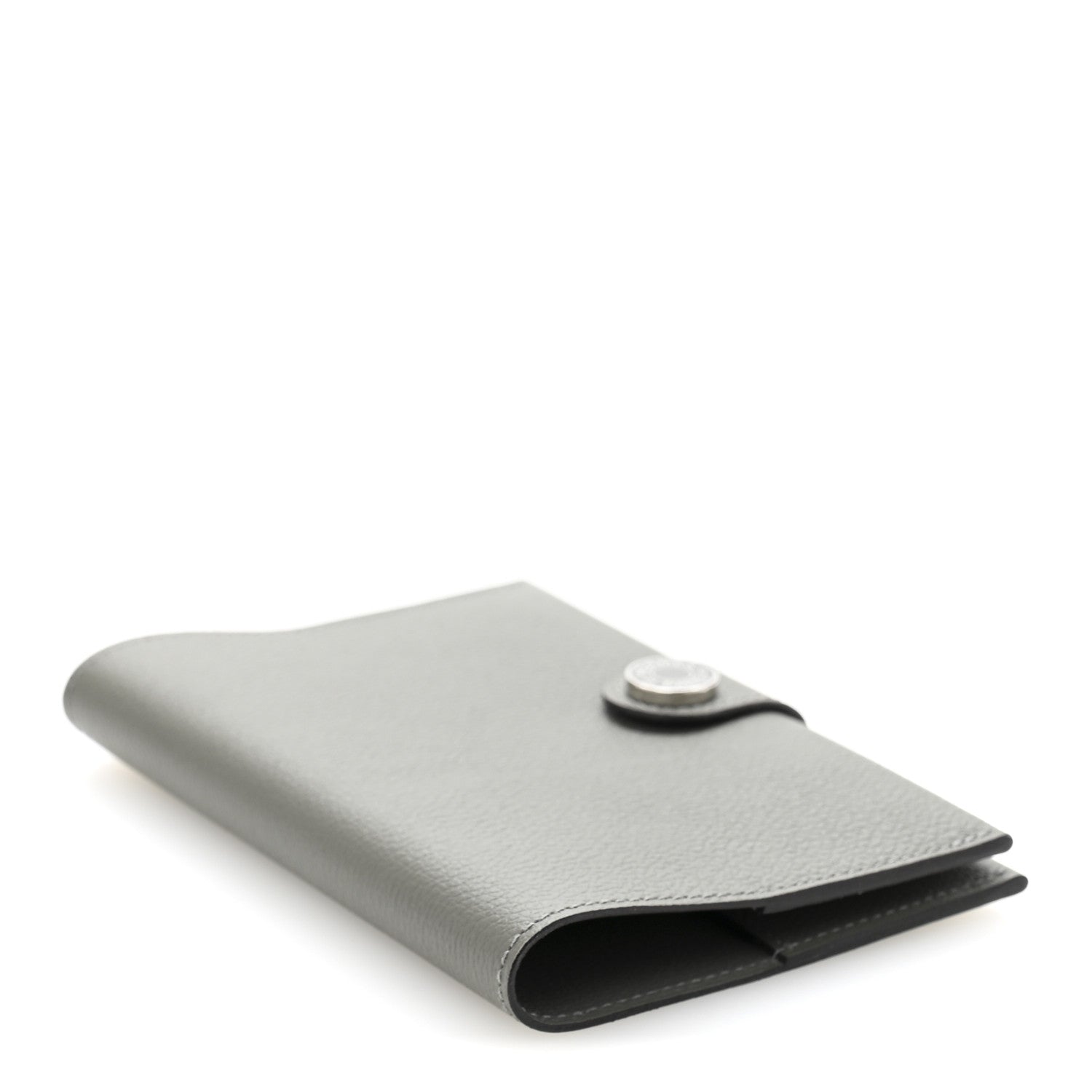 Hermes Evercolor R.M.S Passport Holder Gris Meyer 4 of 10
