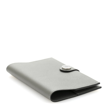 Hermes Evercolor R.M.S Passport Holder Gris Meyer 4 of 10