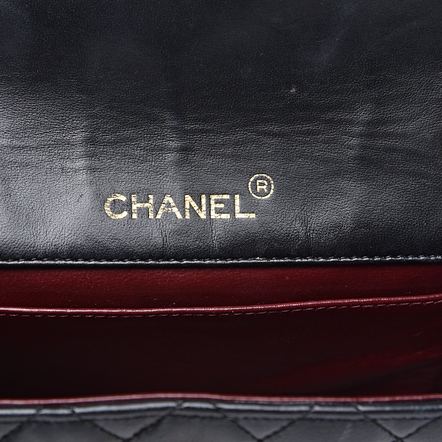 Chanel Lambskin Quilted Mini Rectangular Flap Bag Black 6 of 18