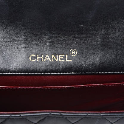 Chanel Lambskin Quilted Mini Rectangular Flap Bag Black 6 of 18