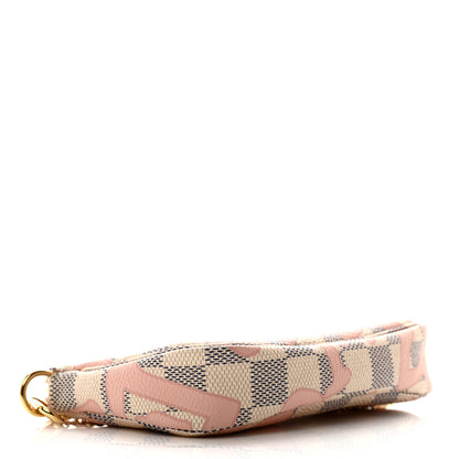 Louis Vuitton Damier Azur Tahitienne Mini Pochette Accessories 4 of 8