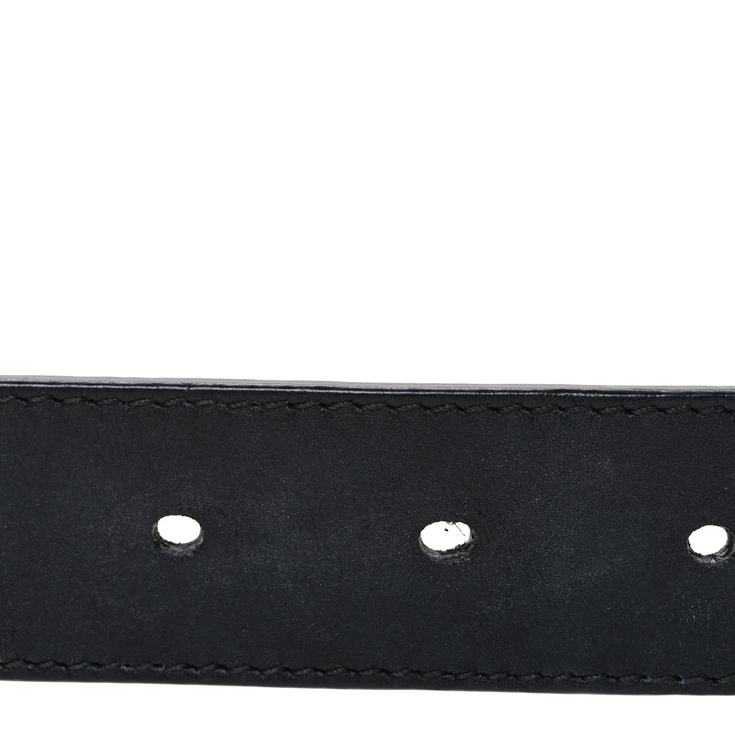 Gucci Calfskin Double G 30mm Belt 95 38 Black 3 of 5