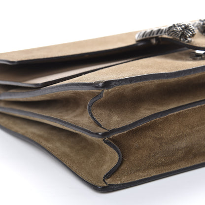 Gucci Suede Medium Dionysus Shoulder Bag Taupe 6 of 14