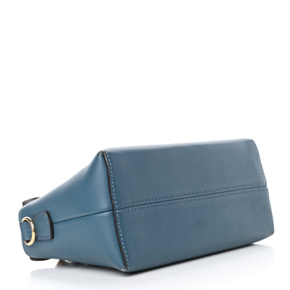 Fendi Vitello Dolce 4 Color Mini By The Way Boston Bag Balena Grigio Perla Multicolor 3 of 8