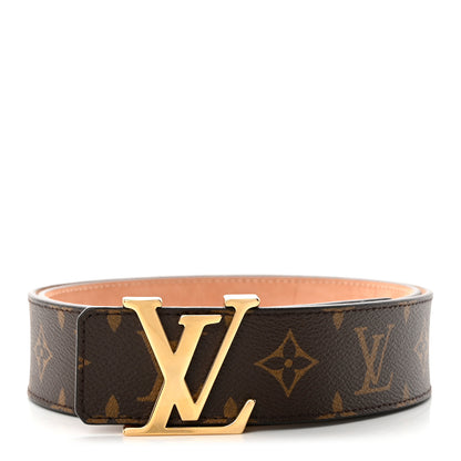 Louis Vuitton Monogram 40mm LV Initiales Belt 95 38 1 of 7