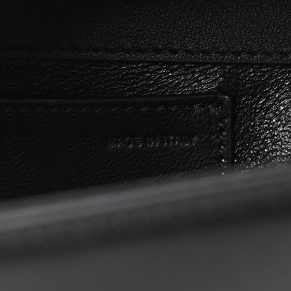 Valentino Garavani Calfskin Vlogo Loco Shoulder Bag Black 6 of 9