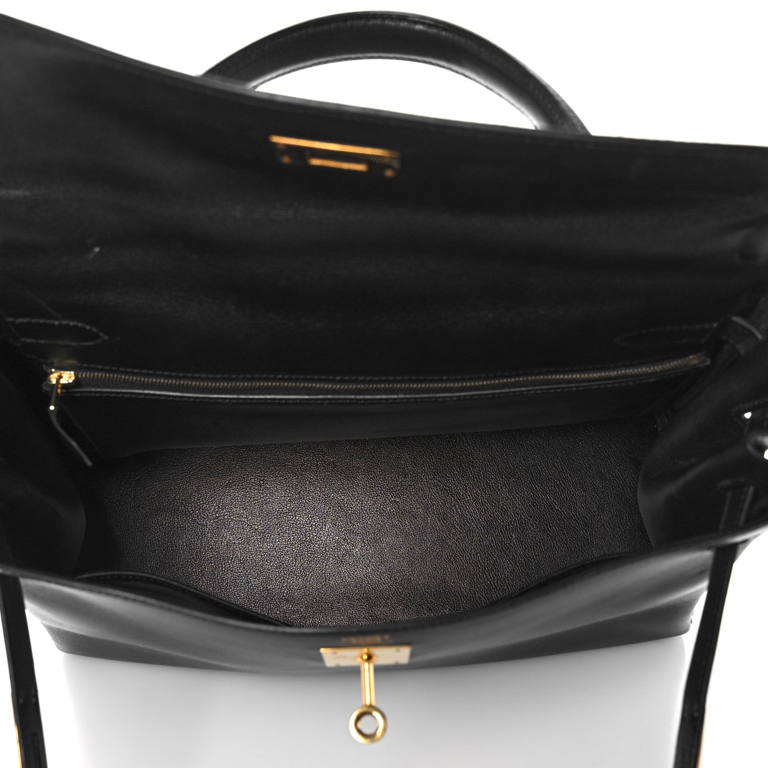 Hermes Gulliver Kelly Retourne 32 Black 15 of 35