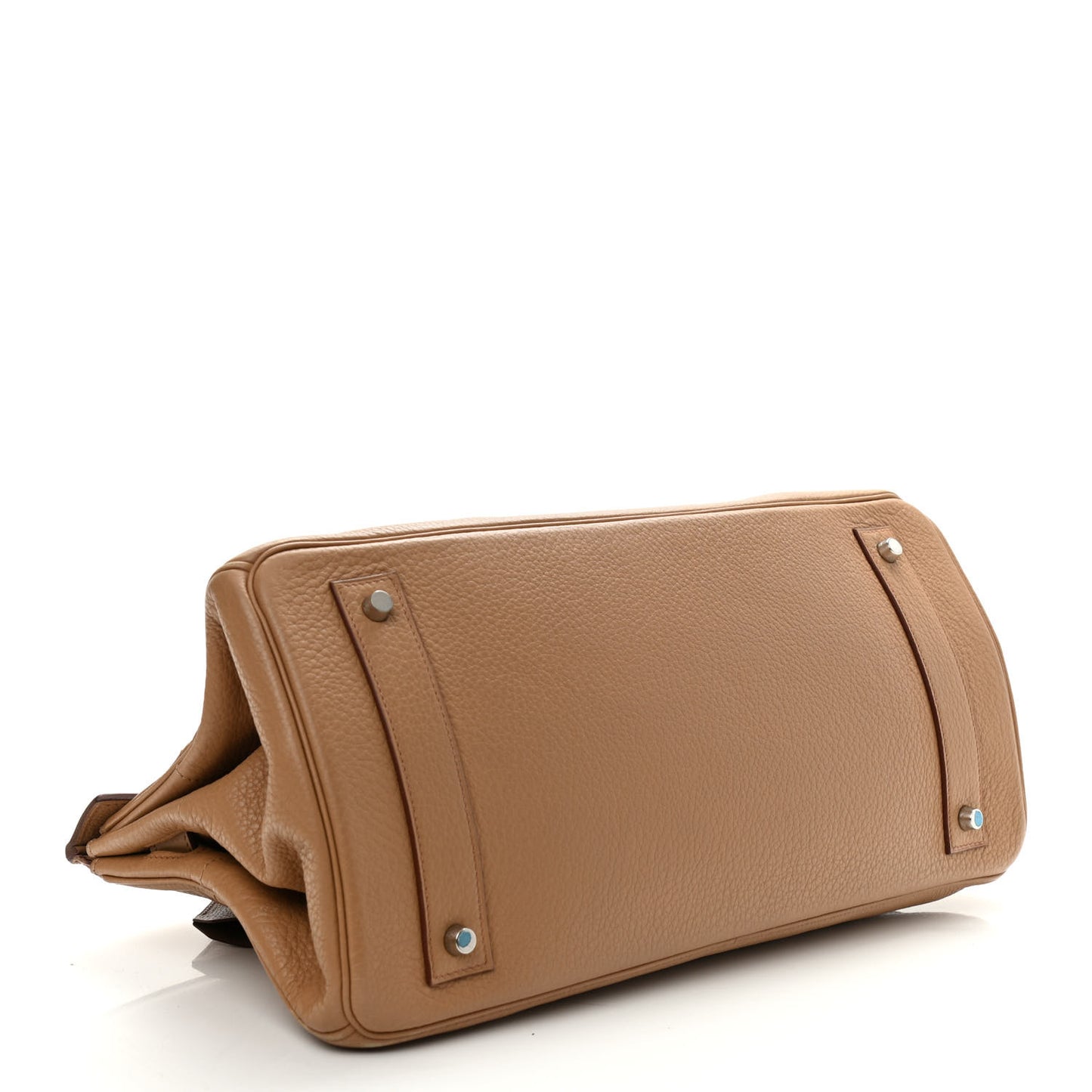 Taurillon Clemence JPG Birkin 42 Biscuit