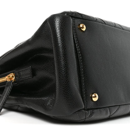 Chanel Caviar Quilted Timeless CC Soft Tote Black 8 of 10
