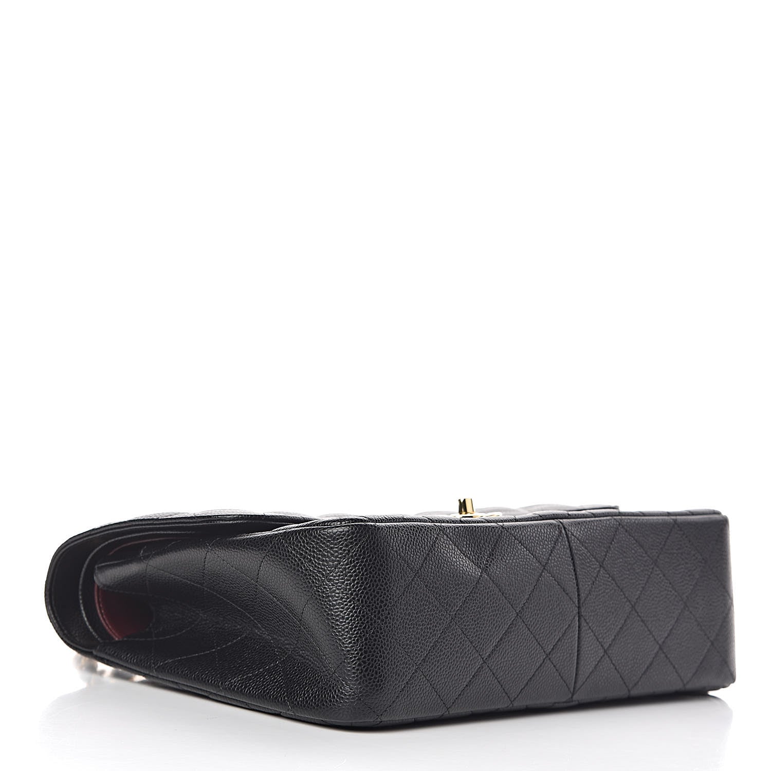 Chanel Caviar Quilted Jumbo Double Flap Black 4 of 11