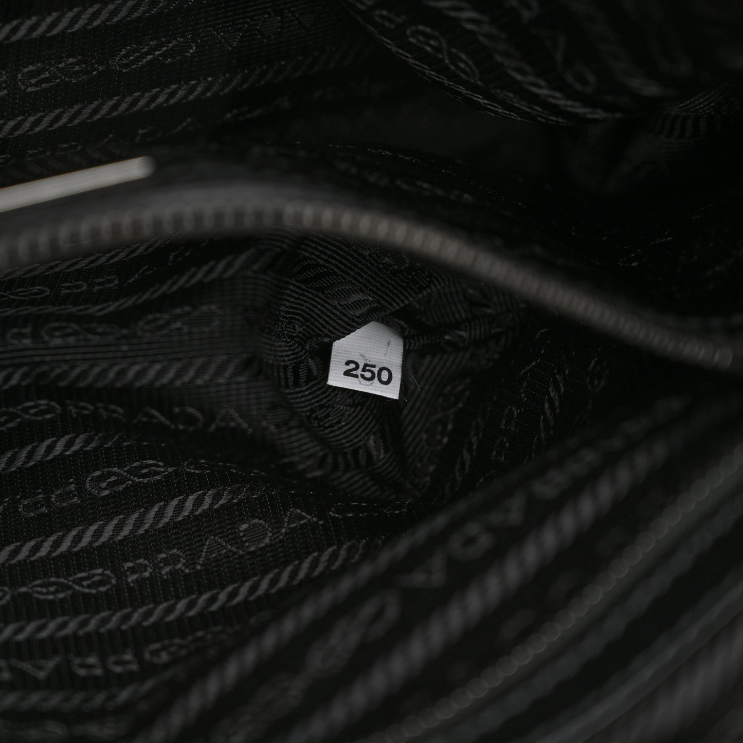 Re-Nylon Tessuto Saffiano Pocket Flap Messenger Bag Black