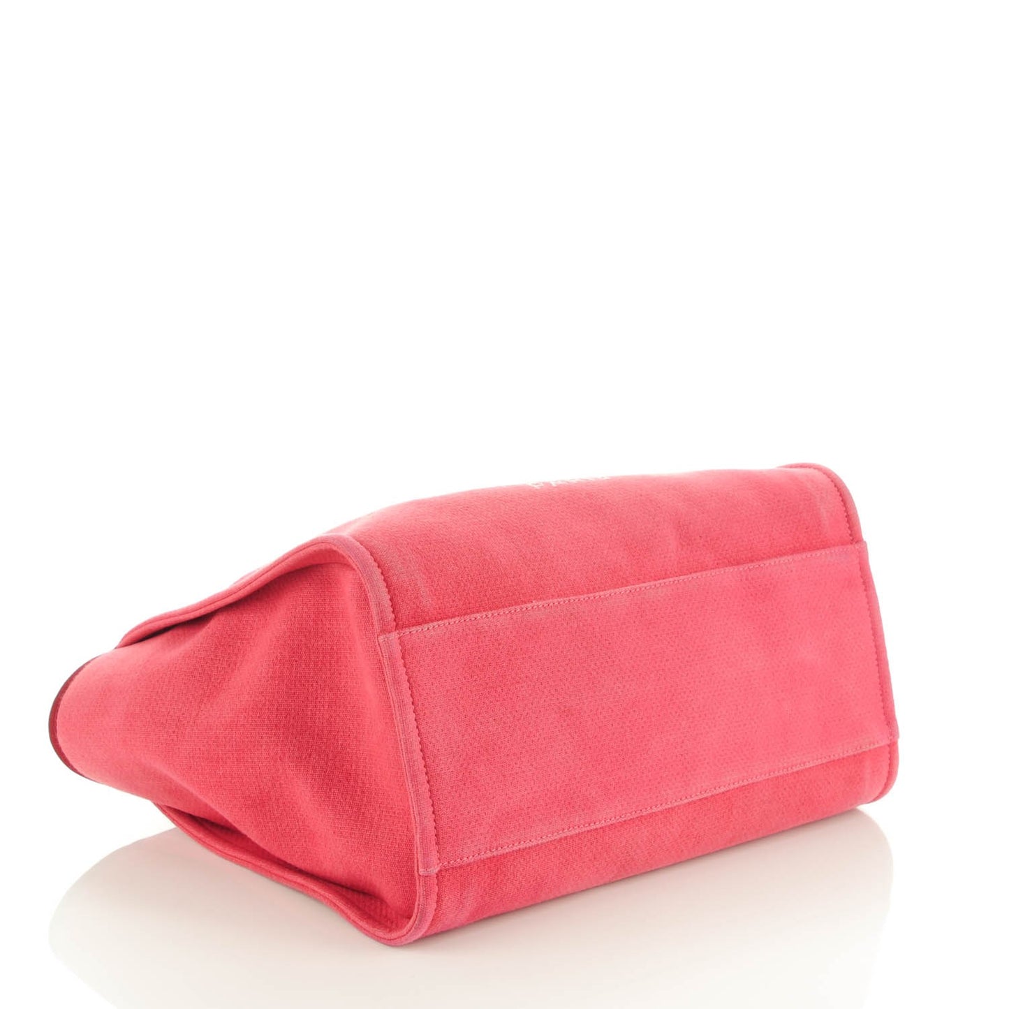 Canvas Large Deauville Tote Red