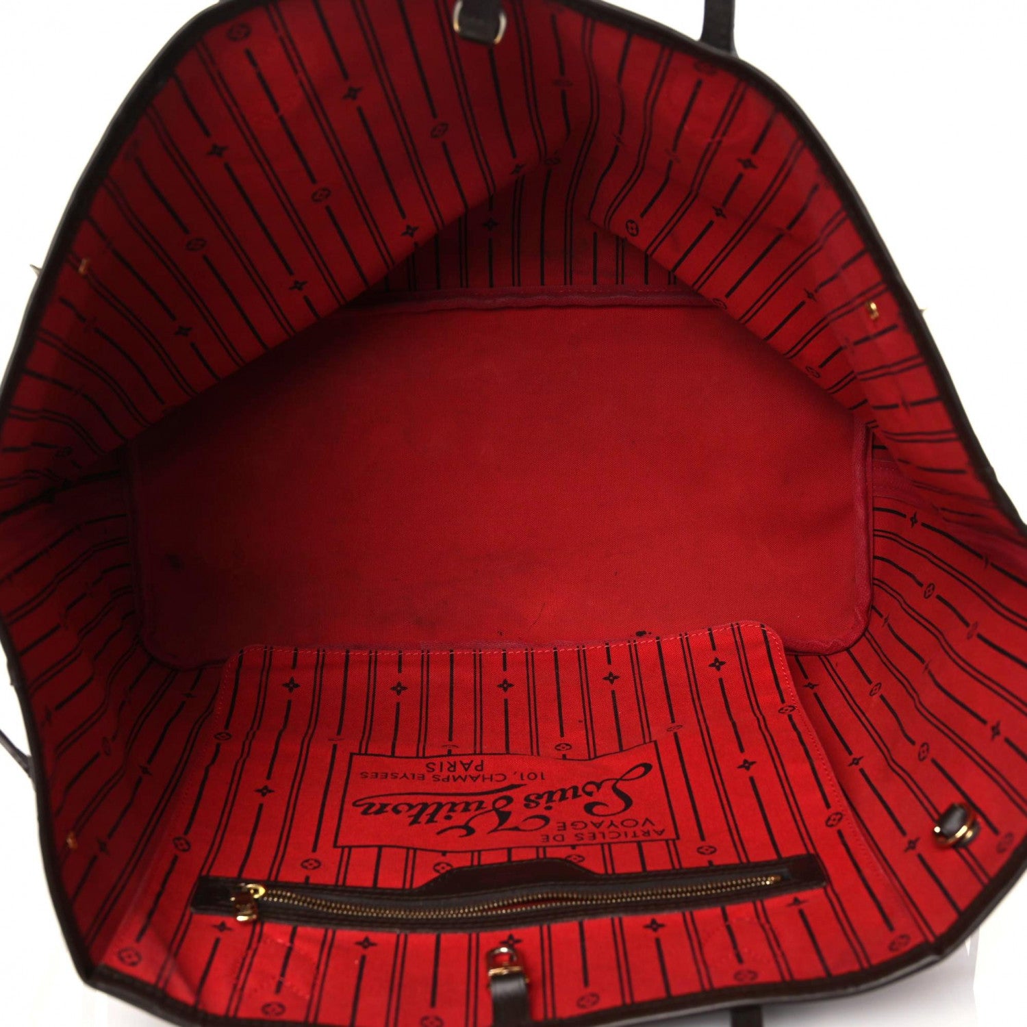 Louis Vuitton Damier Ebene Neverfull GM 5 of 24