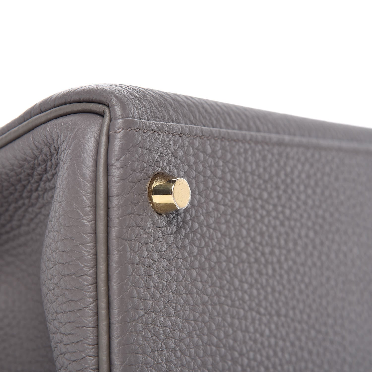 Hermes Togo Kelly Retourne 28 Etain 34 of 38