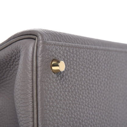 Hermes Togo Kelly Retourne 28 Etain 34 of 38