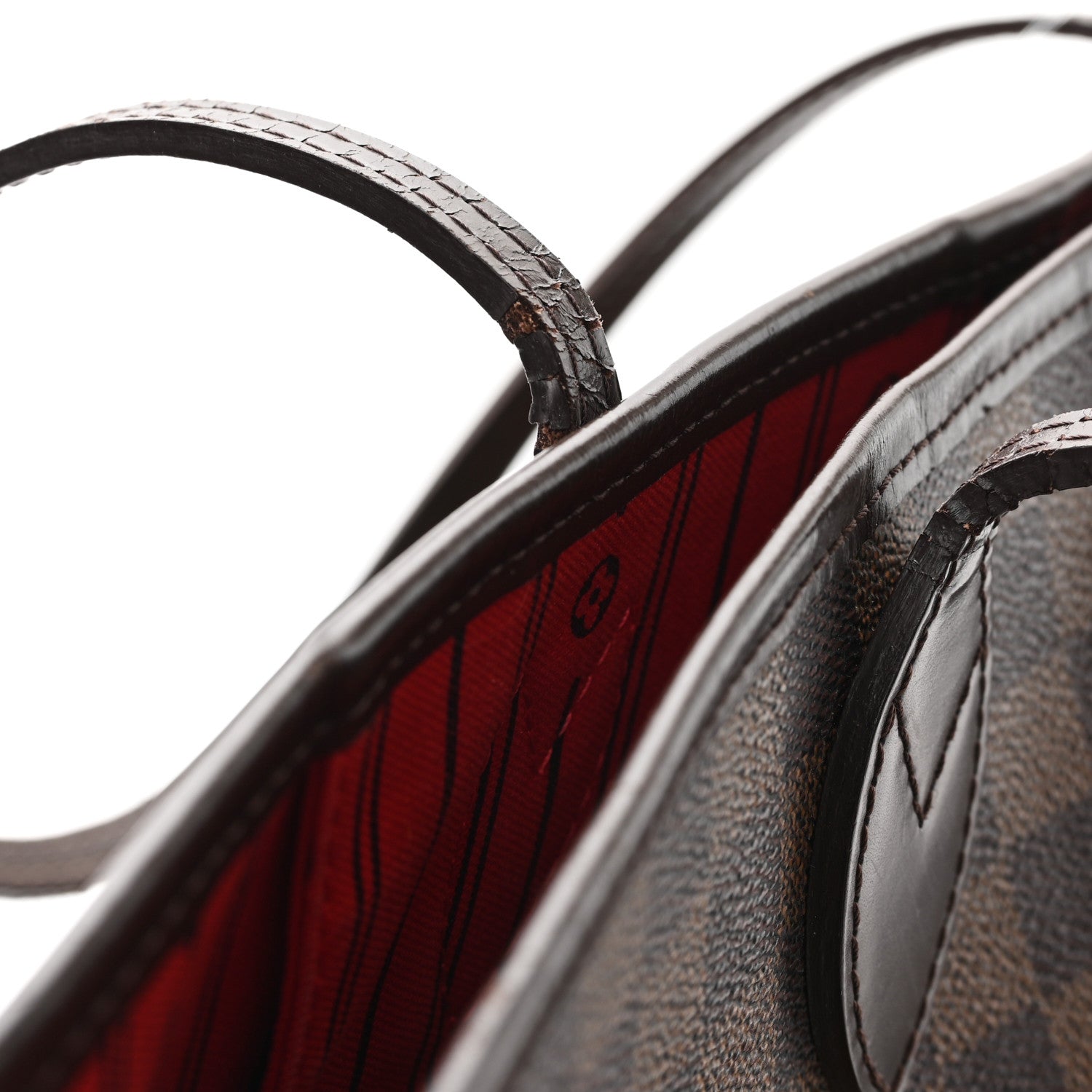 Louis Vuitton Damier Ebene Neverfull MM 12 of 12