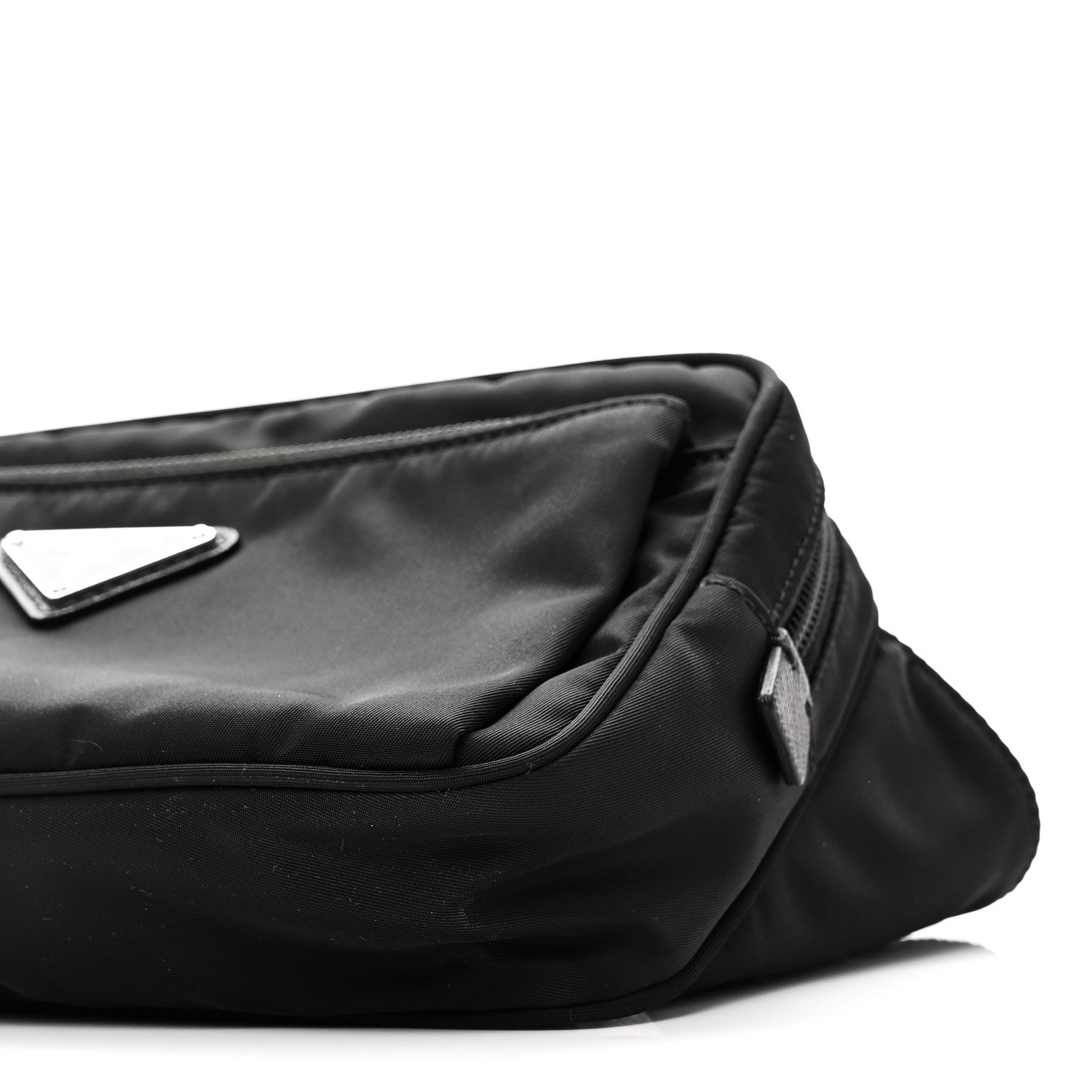 Prada Tessuto Nylon Belt Bag Black 9 of 9
