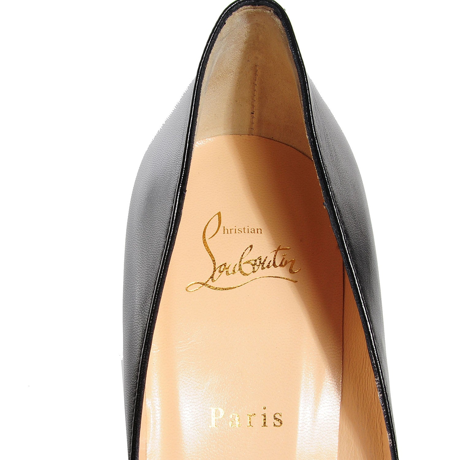 Christian Louboutin Kid Pigalle 100 Pumps 41 Black 7 of 7