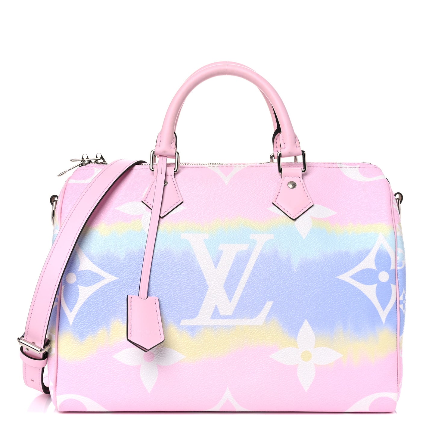 Monogram Escale Speedy Bandouliere 30 Pastel