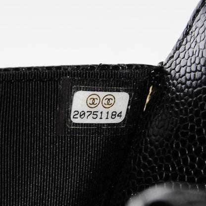 Chanel Caviar Quilted Wallet On Chain WOC Black 8 of 10