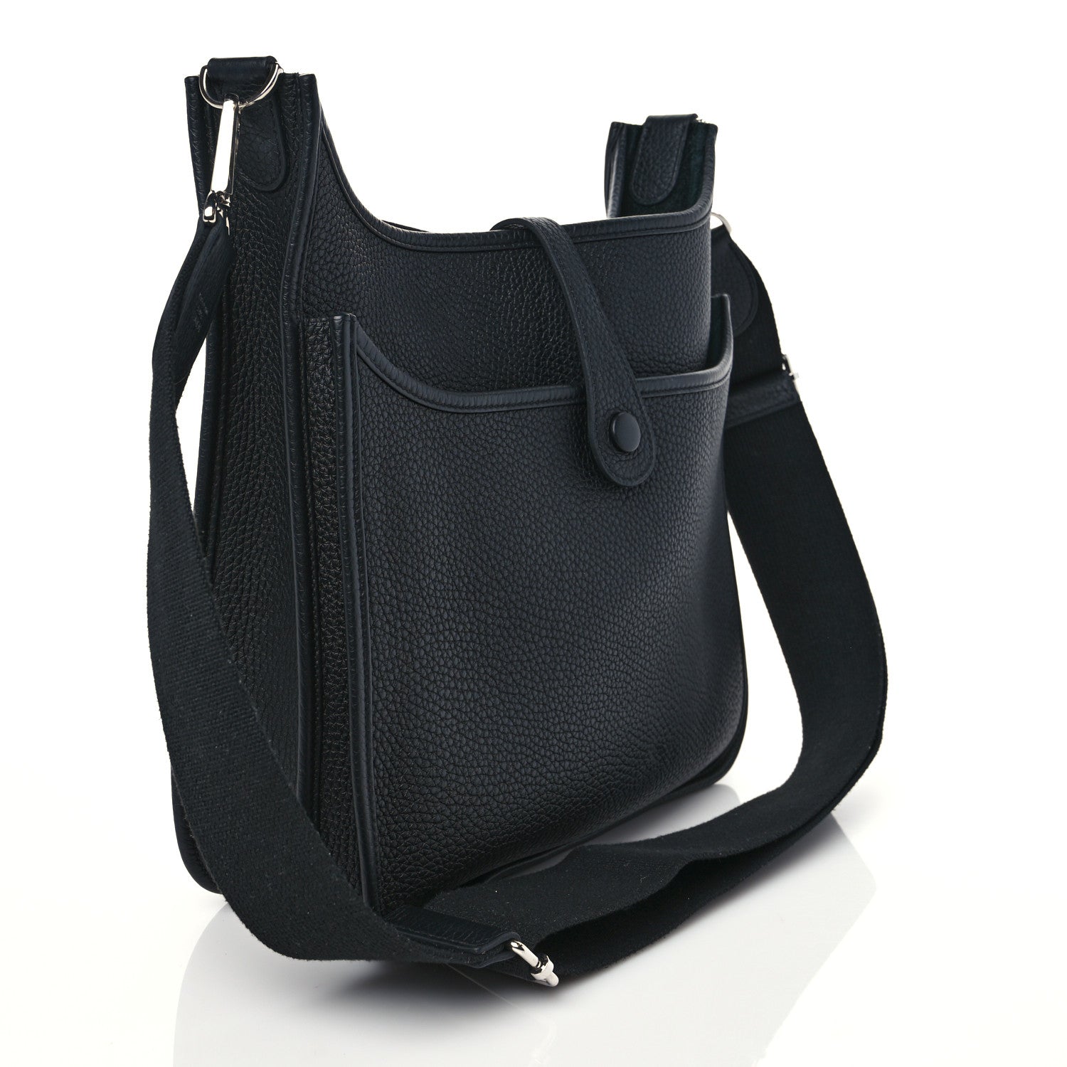 Hermes Taurillon Clemence Evelyne III PM Black 3 of 9