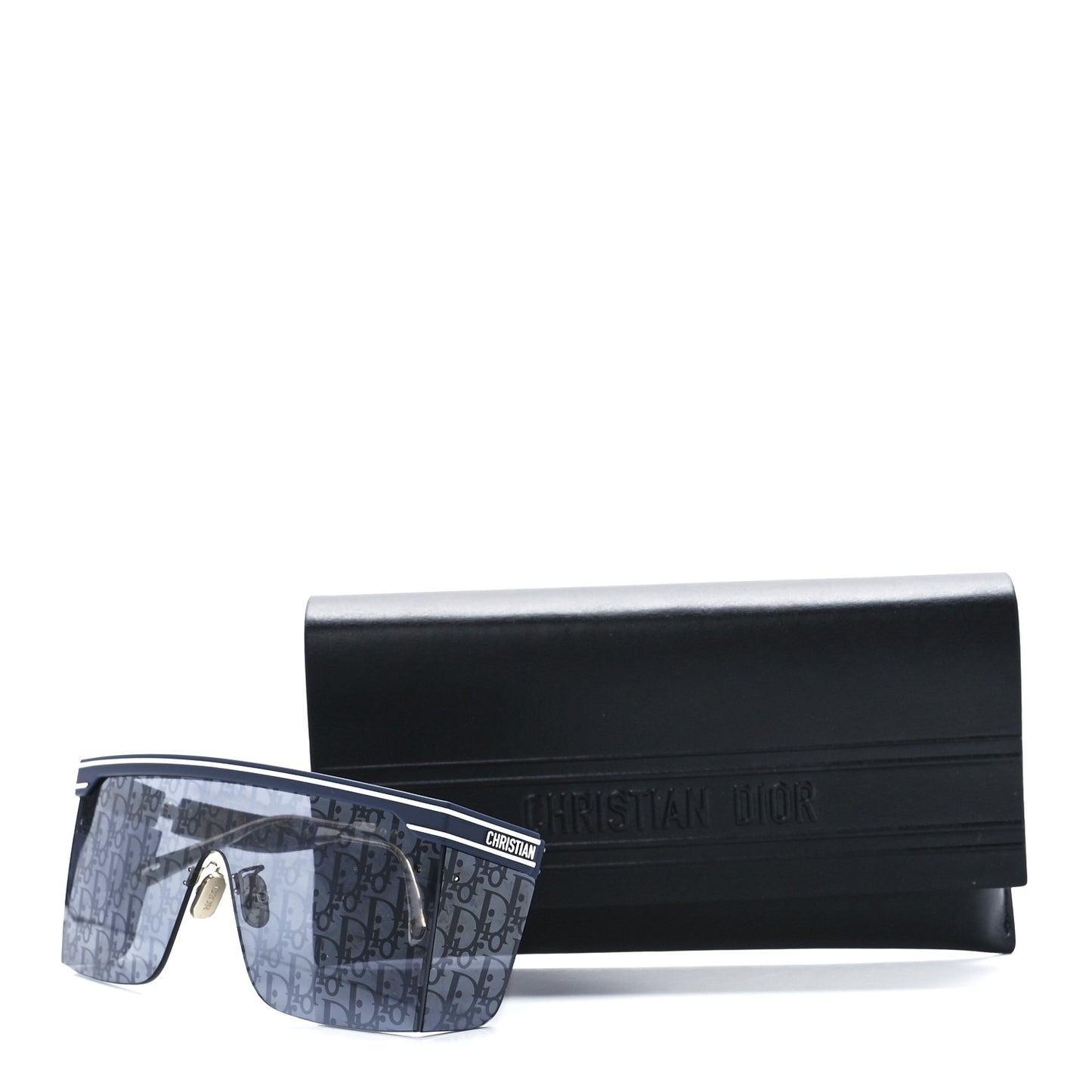 Oblique Diorclub M1U Mask Sunglasses Blue