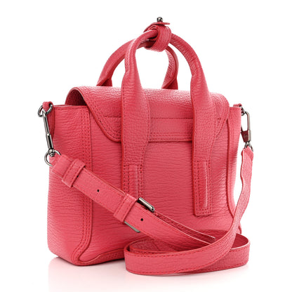 3.1 Phillip Lim Textured Calfskin Mini Pashli Satchel Bright Fuchsia 3 of 8