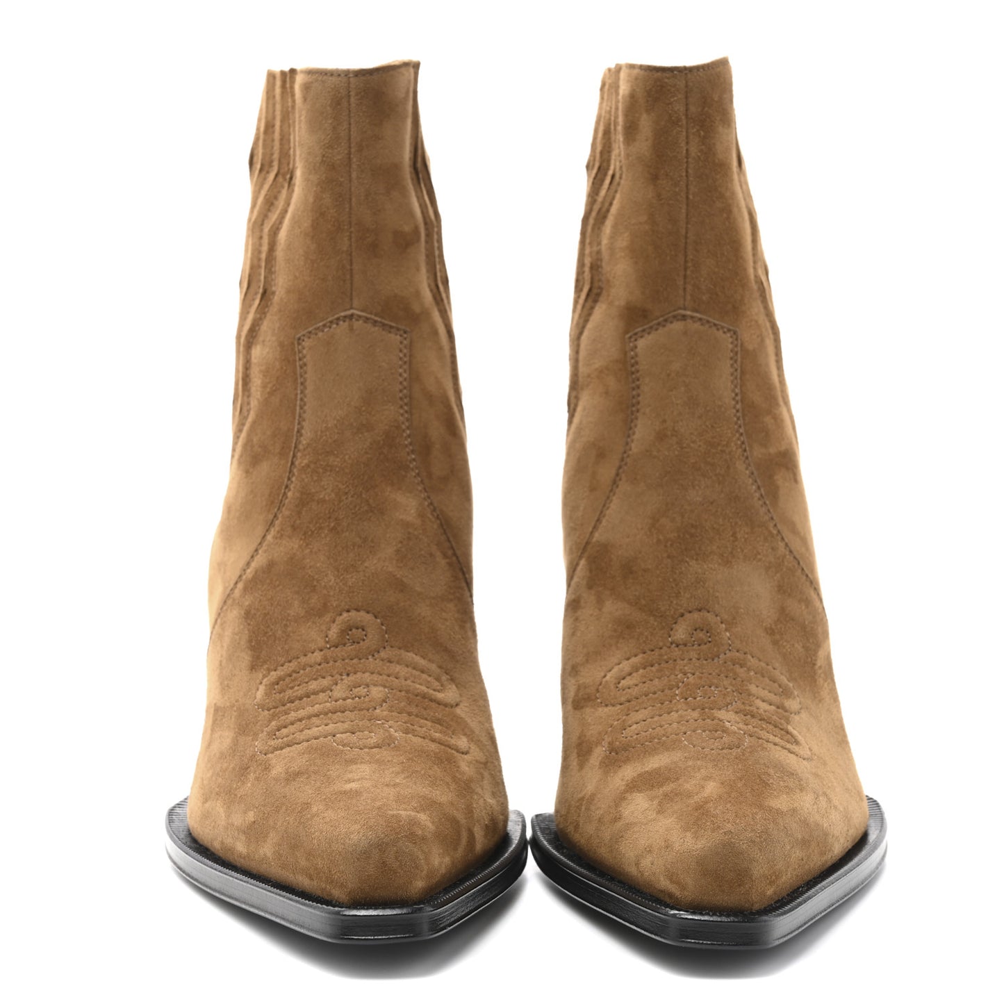 Suede Womens Vegas Ankle Boot 39 Brun Fume