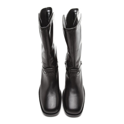 Christian Dior Soft Calfskin Diorider Boots 39 Black 6 of 9