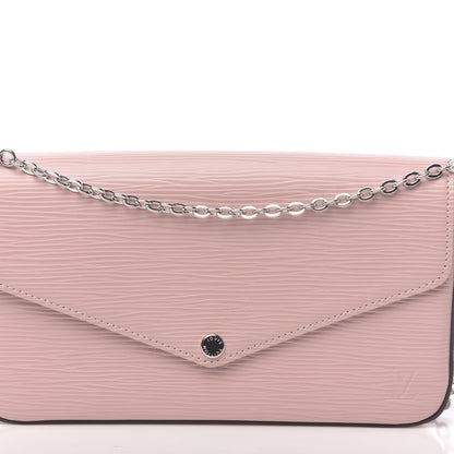 Louis Vuitton Epi Pochette Felicie Rose Ballerine 10 of 10