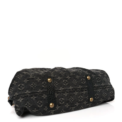Louis Vuitton Denim Neo Cabby MM Black 4 of 8