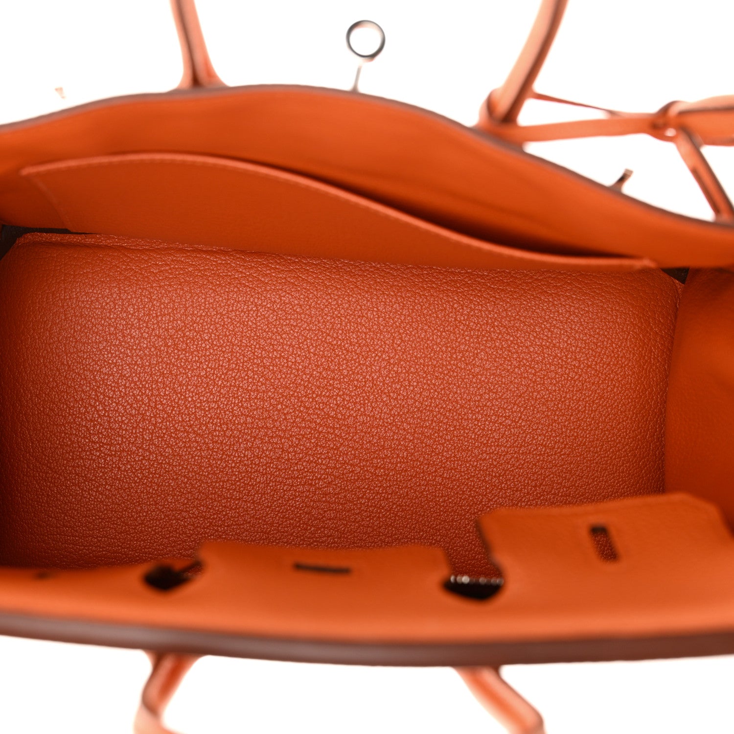 Hermes Togo Birkin 25 Orange 5 of 11
