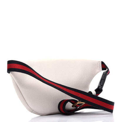 Gucci Grained Calfskin Small Logo Belt Bag White 3 of 9