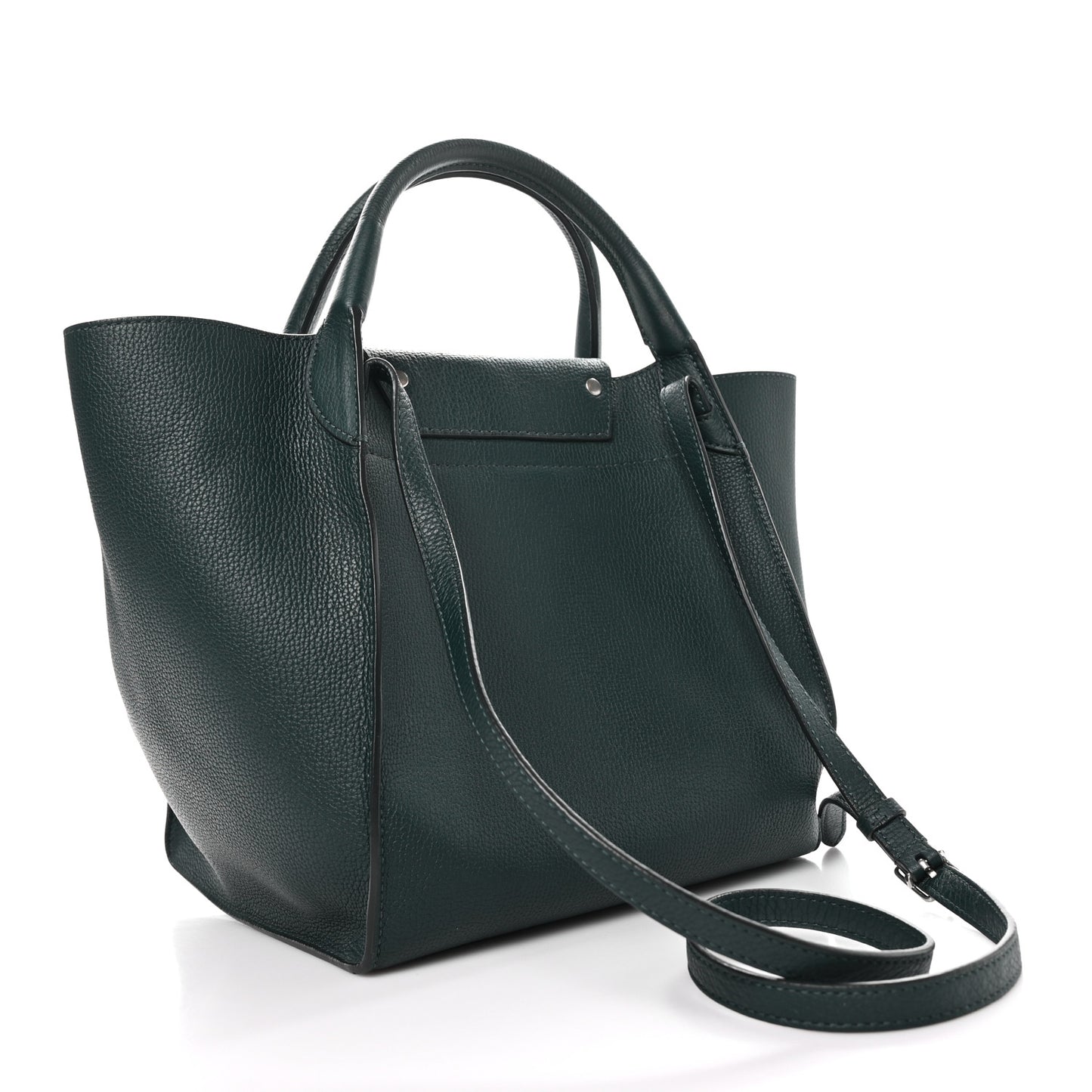 Supple Grained Calfskin Small Big Bag Amazone