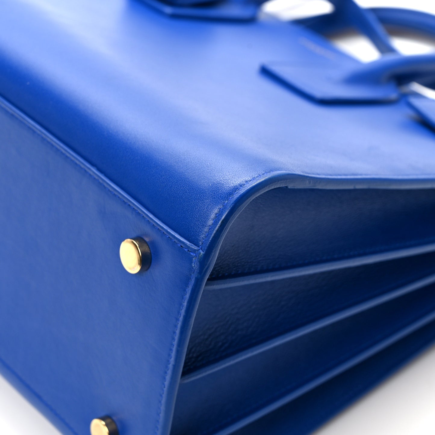 Calfskin Small Sac De Jour Royal Blue