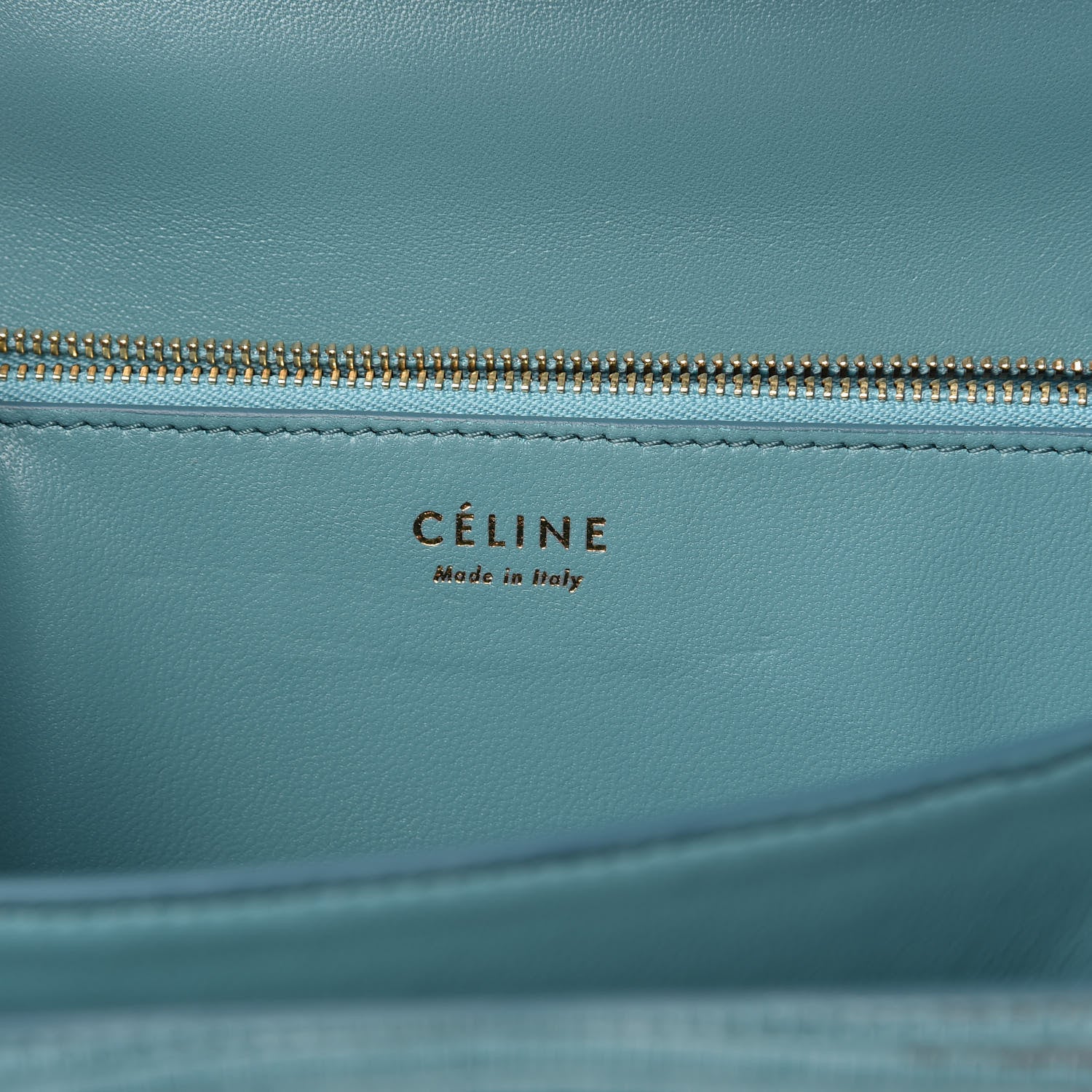 Celine Lizard Medium Classic Box Flap Bag Antarctic 8 of 9