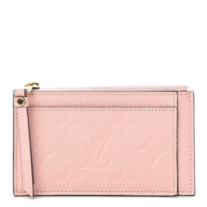 Louis Vuitton Empreinte Zipper Card Holder Rose Poudre 1 of 7