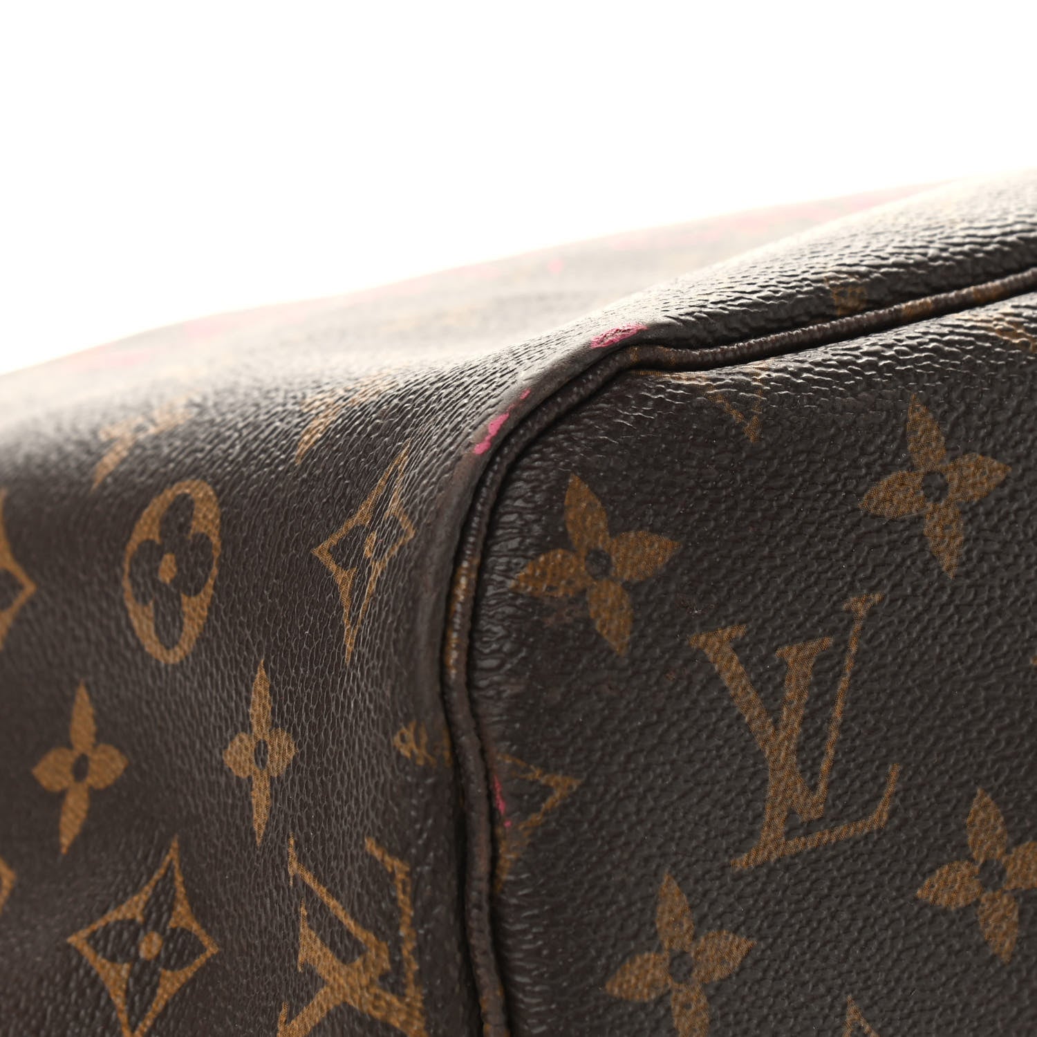 Louis Vuitton Monogram Articles de Voyage Ikat Neverfull MM Rose Indien 13 of 16