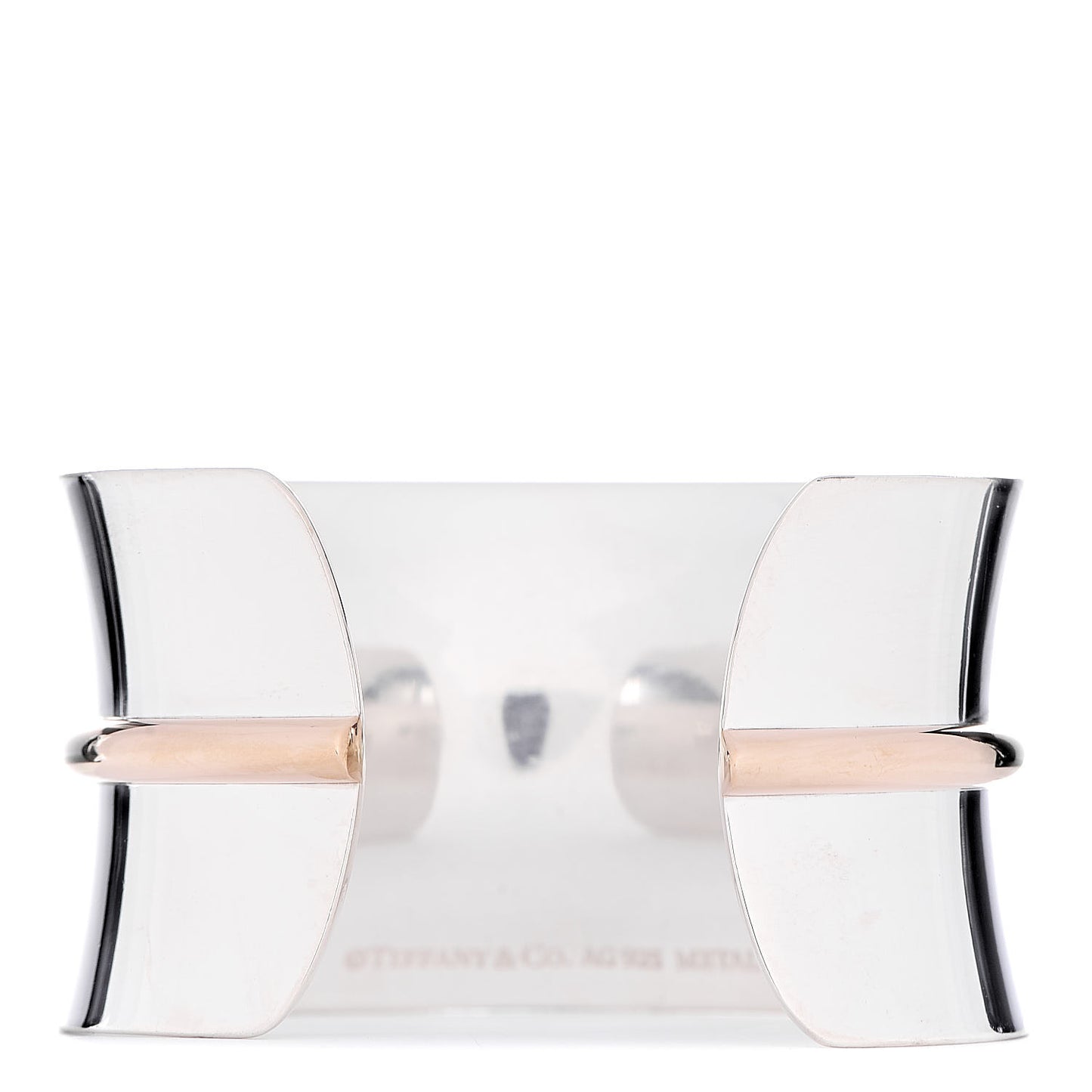 Sterling Silver Rubedo 1837 Wide Cuff Bracelet