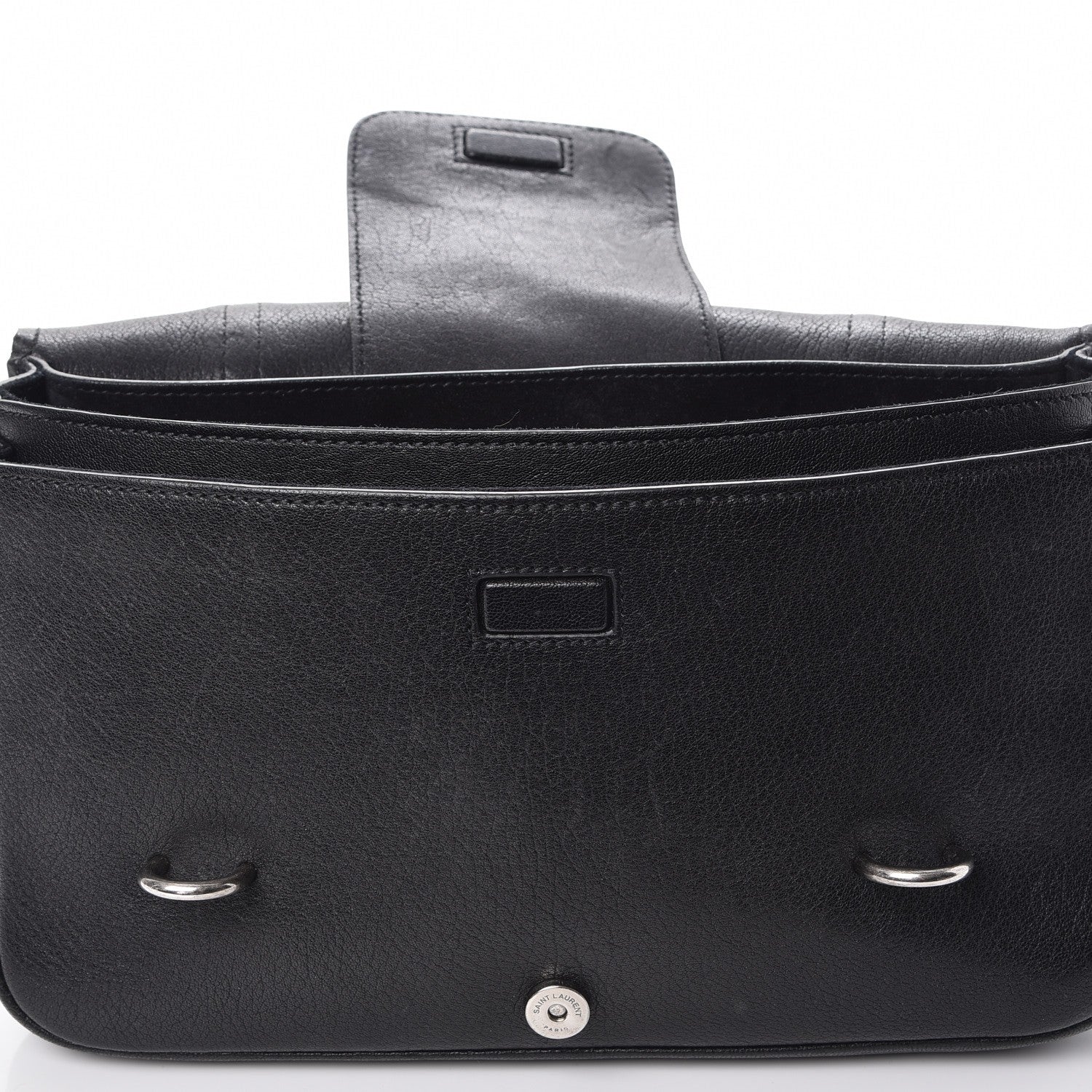 Saint Laurent Lambskin Large Charlotte Messenger Bag Black 9 of 10