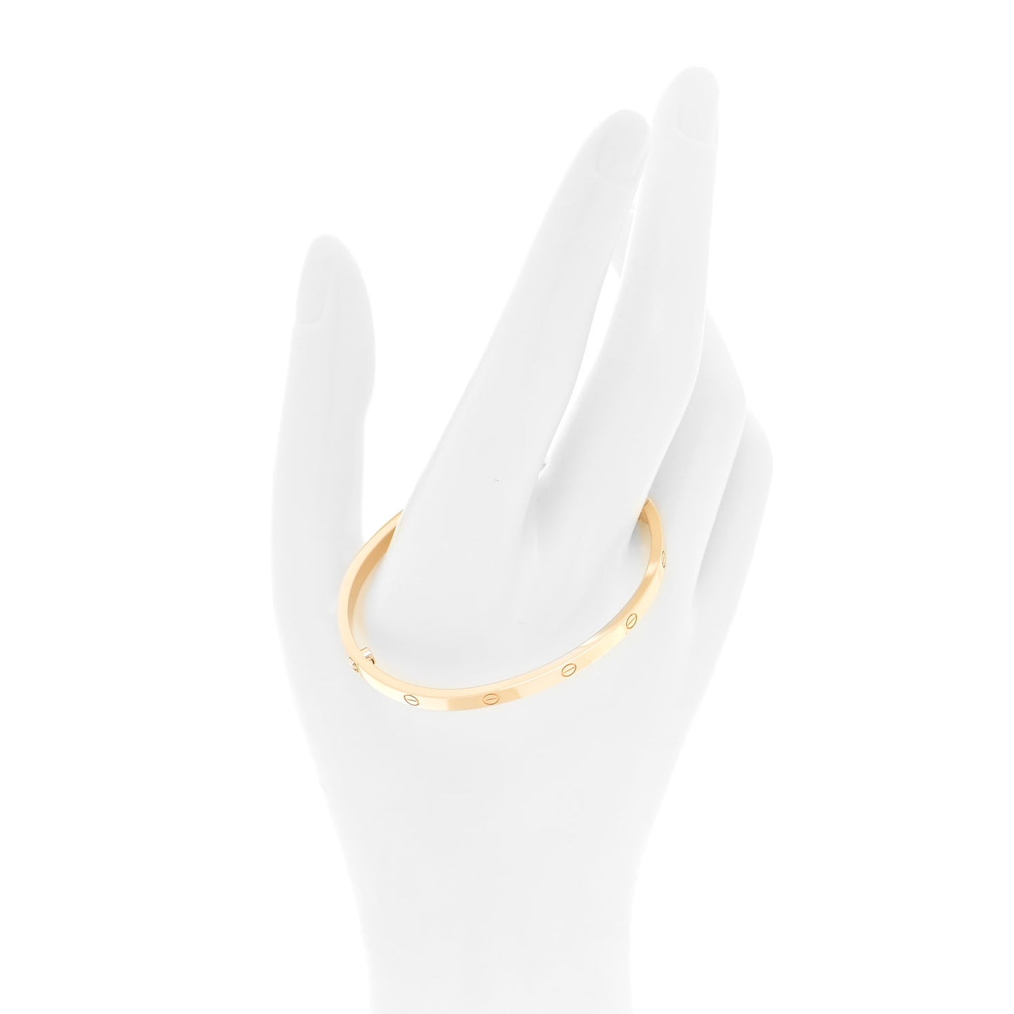 18K Yellow Gold Small LOVE Bracelet 16