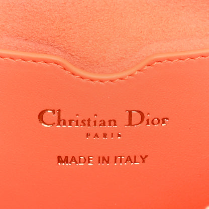 Christian Dior Lambskin Cannage Small Dior Vibe Hobo Bag Orange 6 of 10